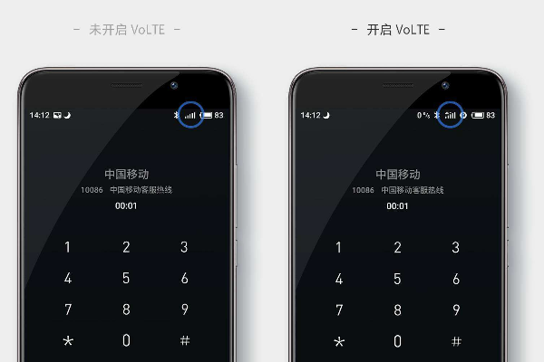 手機上顯示voLTE是什么意思
