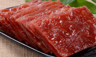 豬肉脯熱量 豬肉脯的熱量是多少