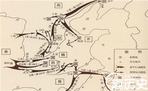 秦始皇一統天下滅六國之戰過程是怎么樣的