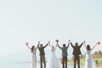 致閨蜜結婚的暖心句子