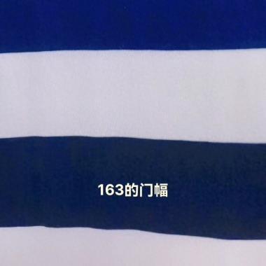 第162期，蘭精天絲65%精梳棉35%彩條調線大循環1...